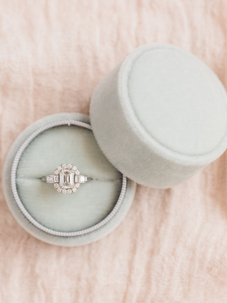 The 12 Days of Gifting The Allure Emerald Cut Engagement Ring