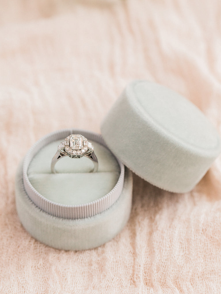 The 12 Days of Gifting The Allure Emerald Cut Engagement Ring