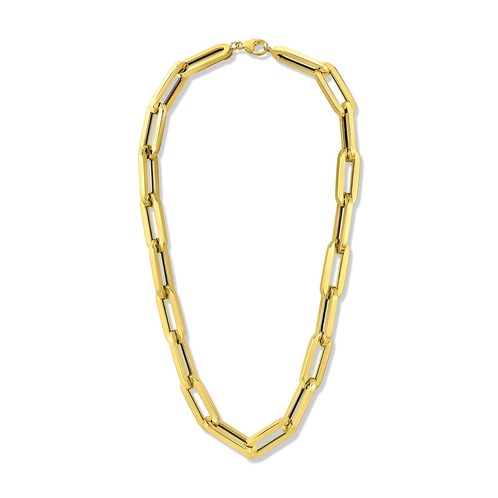 The Maya Paper Clip Chain Necklace