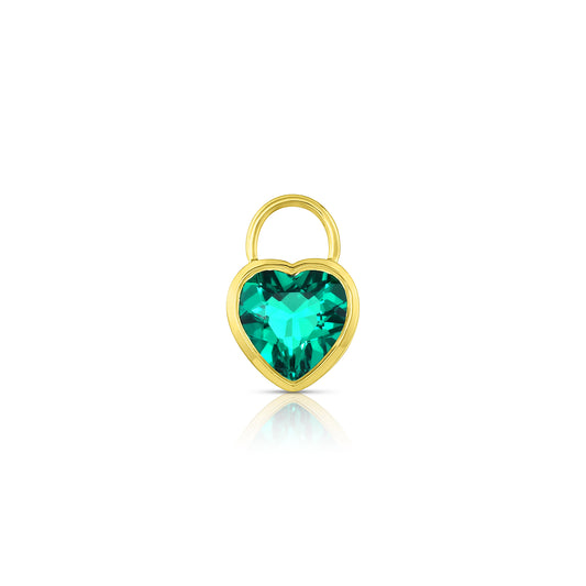 The Emerald Heart Charm