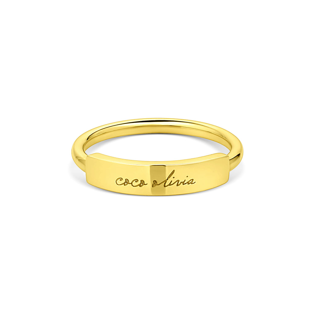 The Nameplate Signet Ring