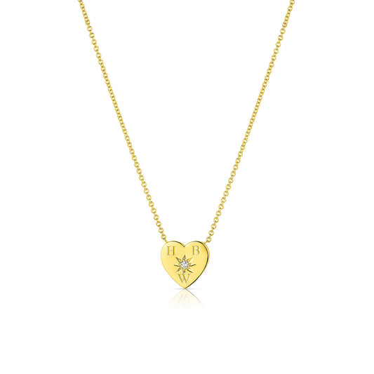 The True North Heart Necklace